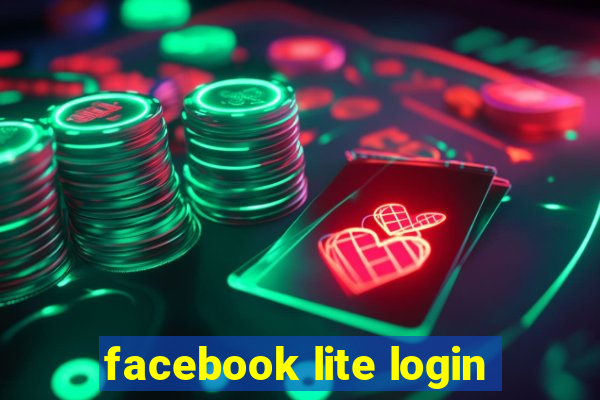 facebook lite login